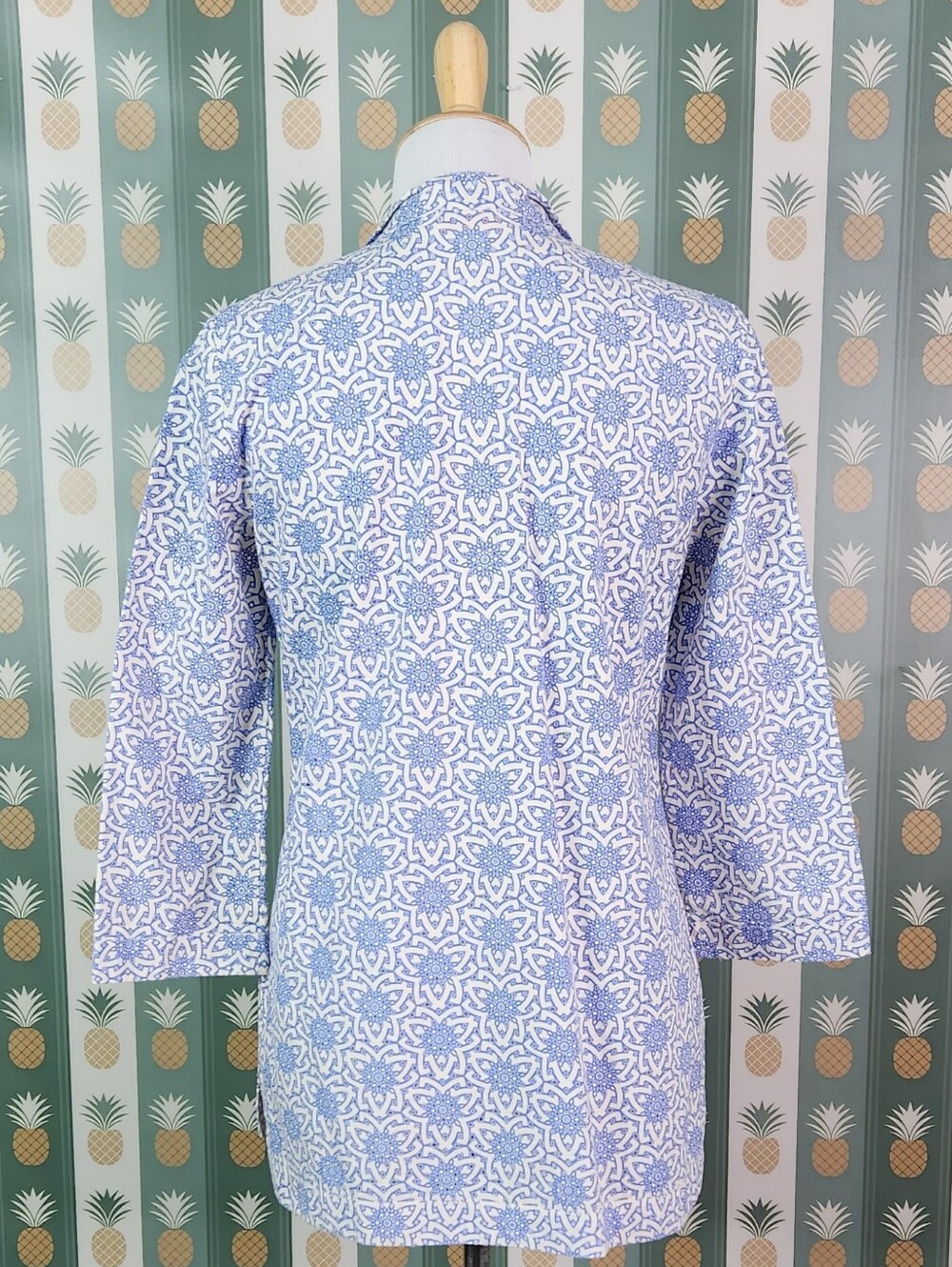 Tory Burch Gretchen Eyelet Tunic Top - Picture 5 of 8